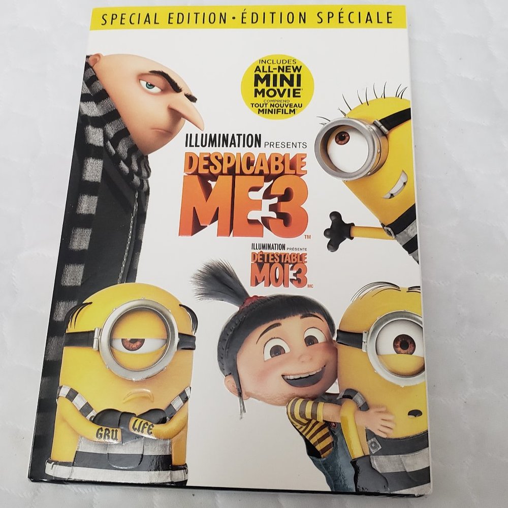 Despicable Me 3 DVD- Sealed